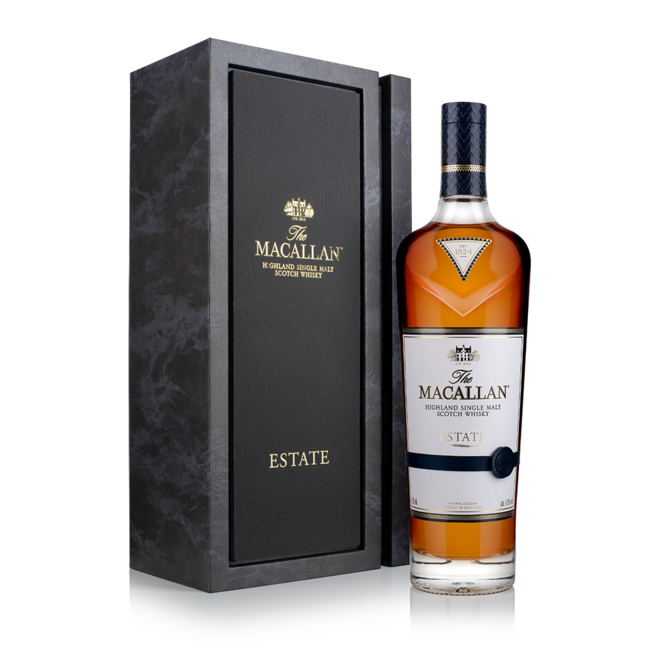 Whisky Estate, 700 ml, €230, The Macallan, disponível nas principais garrafeiras especializadas