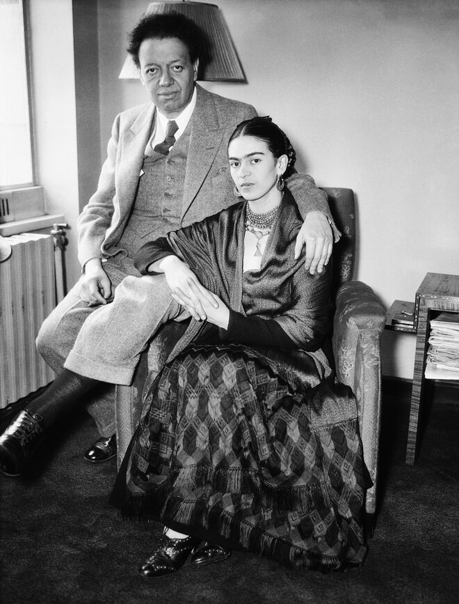 Frida Kahlo e Diego Rivera