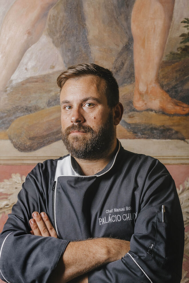 O chef Manuel Bóia