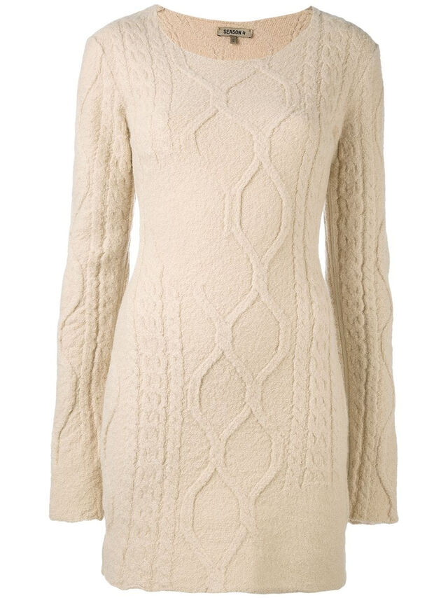 Vestido, €1484, Yeezy, em www.farfetch.com