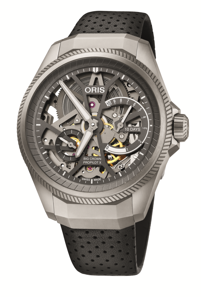 Edição especial pensada para pilotos Oris Big Crown ProPilot X, da Oris.