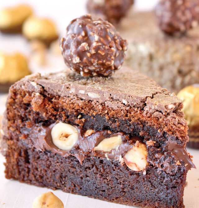 Receita de bolo rocher.