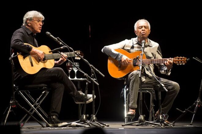 Caetano Veloso e Gilberto Gil
