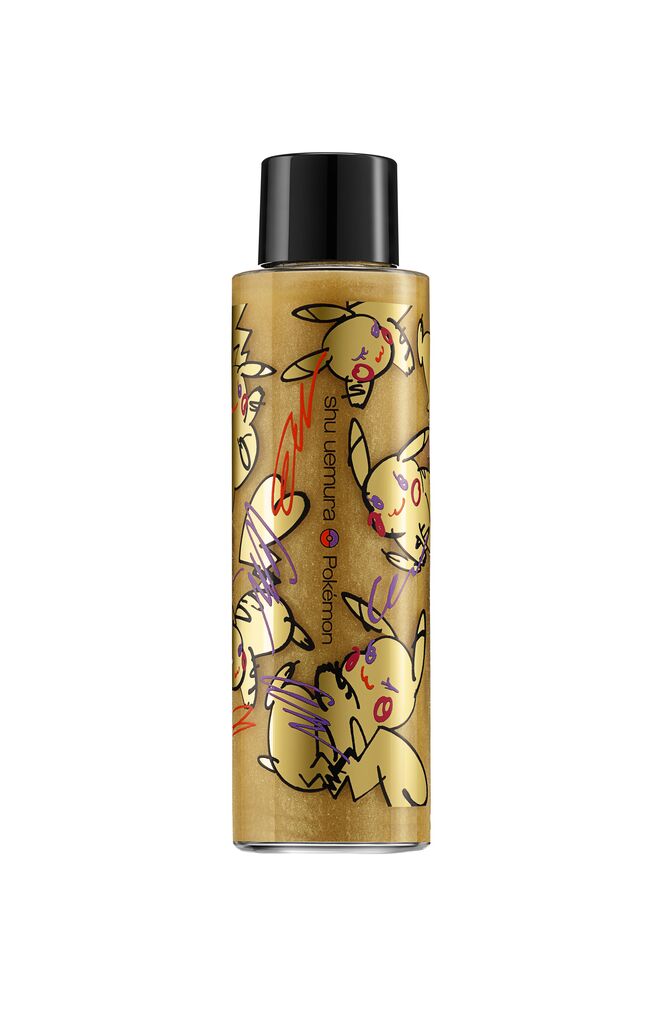 Shu Uemura x Pokémon Óleo hidratante para corpo e cabelo Essence Absolue, edição limitada, €56,20, Shu Uemura, nos salões de cabeleireiro
