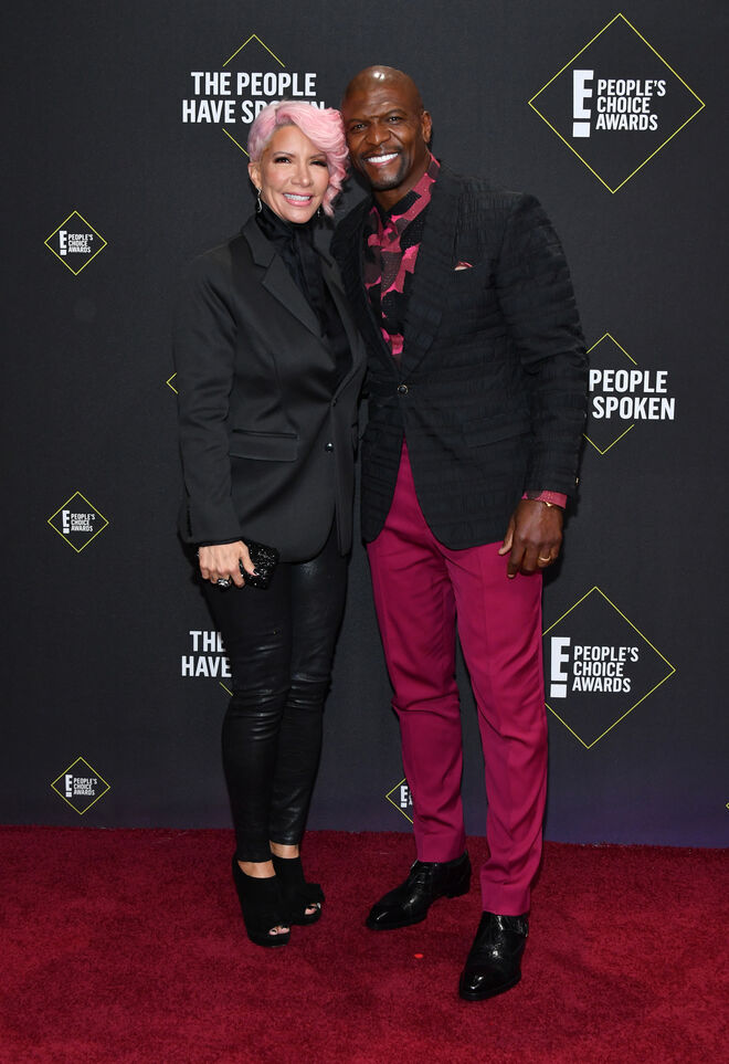 Rebecca King-Crews e Terry Crews