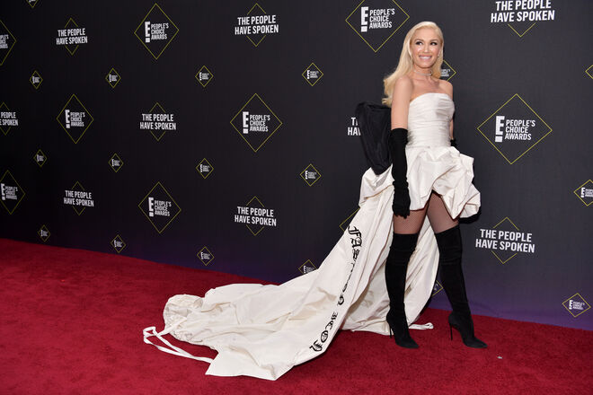 Gwen Stefani em Vera Wang