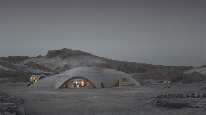 Mars Habitat by Hassell.