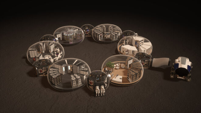 Mars Habitat by Hassell.