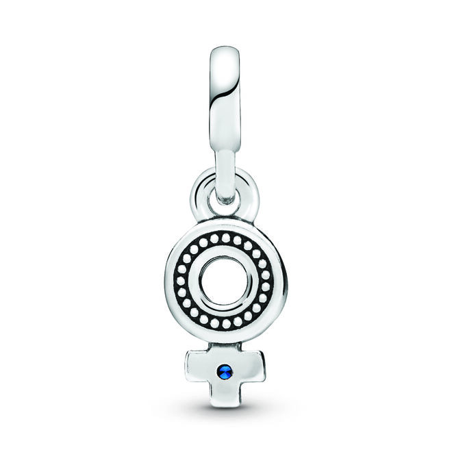 Micro-pendente Pandora My Girl Pride em prata e cristal, 15€, Pandora