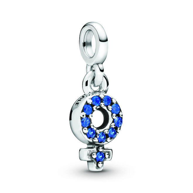 Micro-pendente Pandora My Girl Pride em prata e cristal, 15€, Pandora