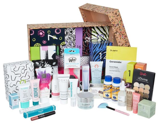 Calendário do advento com 25 produtos, €78,99, Asos, em www.asos.com