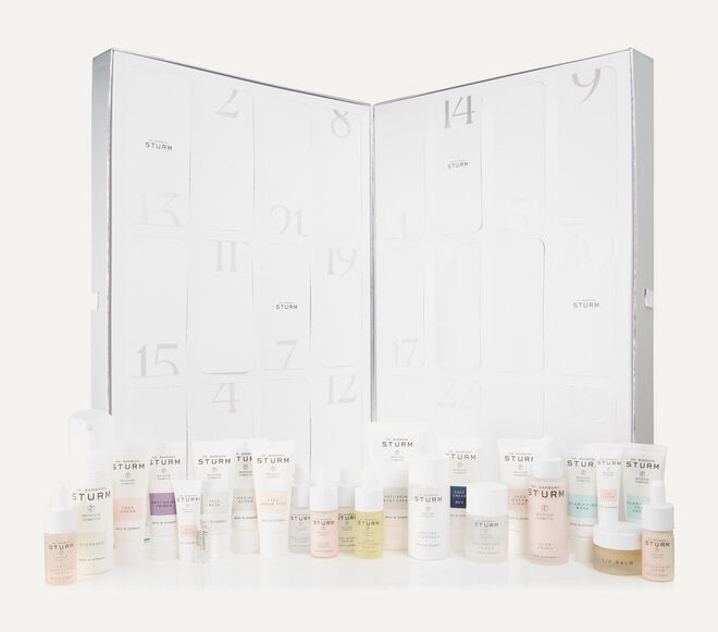 Calendário do advento, €626,39, Dr. Barbara Sturm, em www.net-a-porter.com