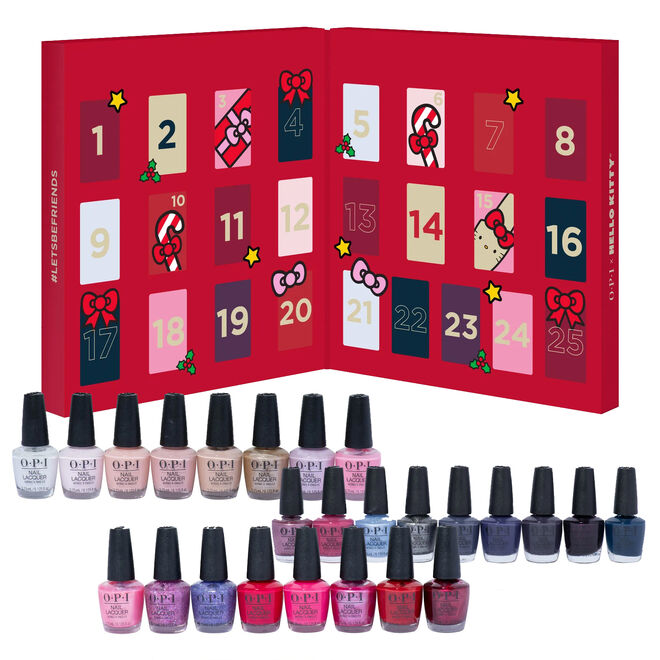 Calendário do advento Hello Kitty, €78, OPI, em eu.feelunique.com
