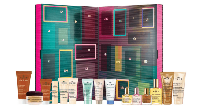 Calendário do advento Magnétique, €70,80, Nuxe, em eu.feelunique.com