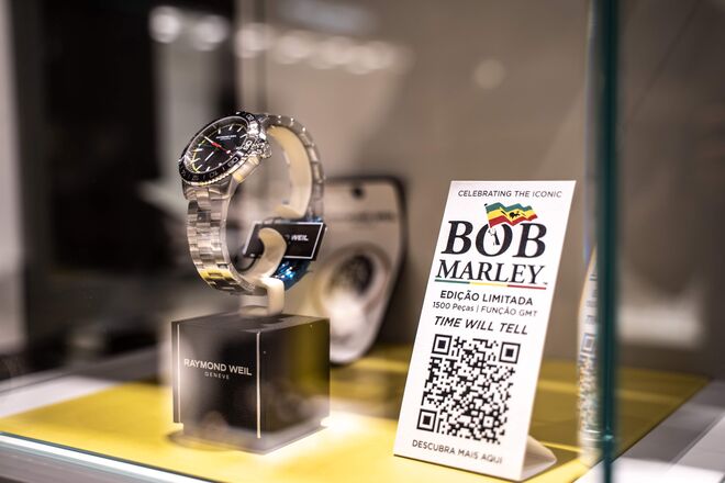 Tango Bob Marley - Uma edição limitada da Raymond Weil, 1.190€