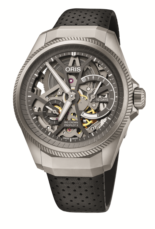 Edição especial pensada para pilotos Oris Big Crown ProPilot X, da Oris.