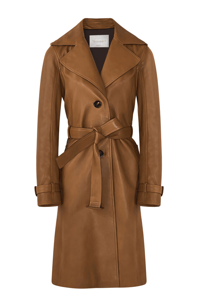 Trench coat, €349, Massimo Dutti 