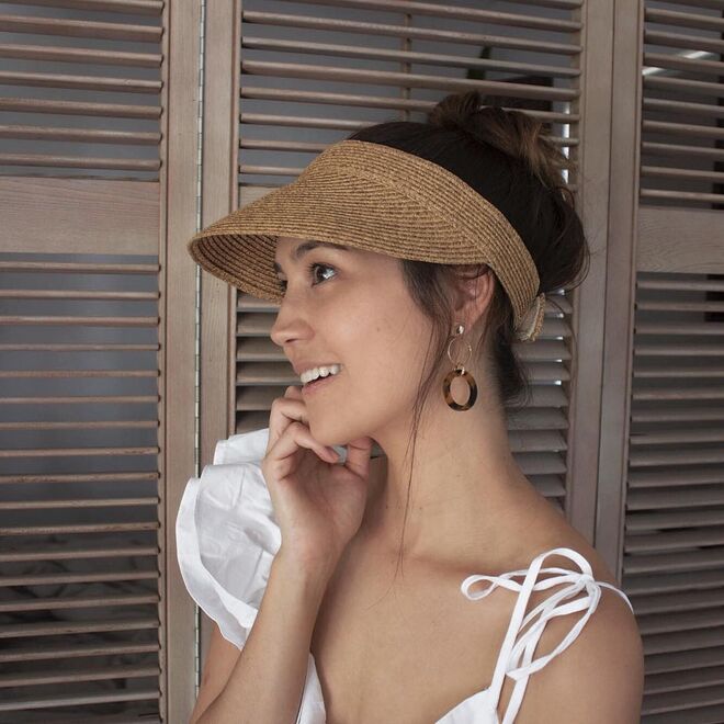 Brincos com padrão tartaruga