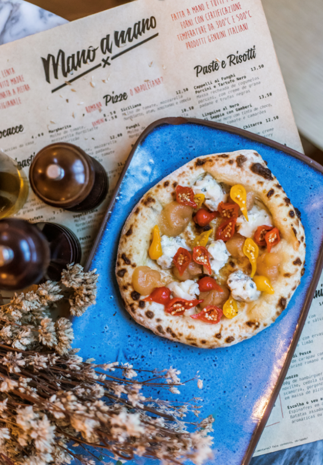 Um dos pratos do novo menu do restaurante Mano a Mano