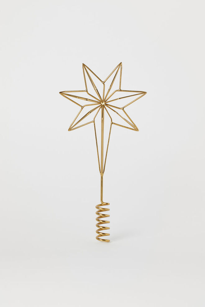 Estrela para árvore de Natal, €12,99, H&M