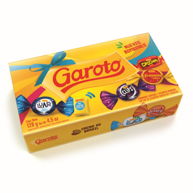 Chocolates sortidos, 128 g, €3,99, Garoto