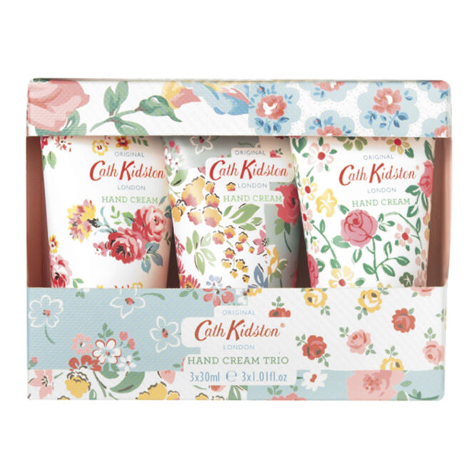 Trio de creme de mãos Cottage (3x30ml), 9,95, Cath Kidston