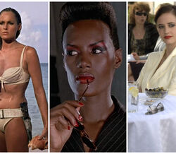 As Bond girls através da história