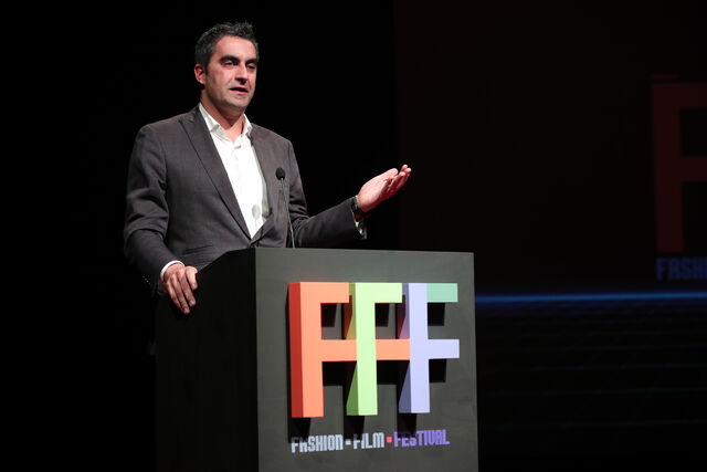 Sérgio Gonçalves em representação do vereador da Câmara Municipal de Guimarães, Ricardo Costa