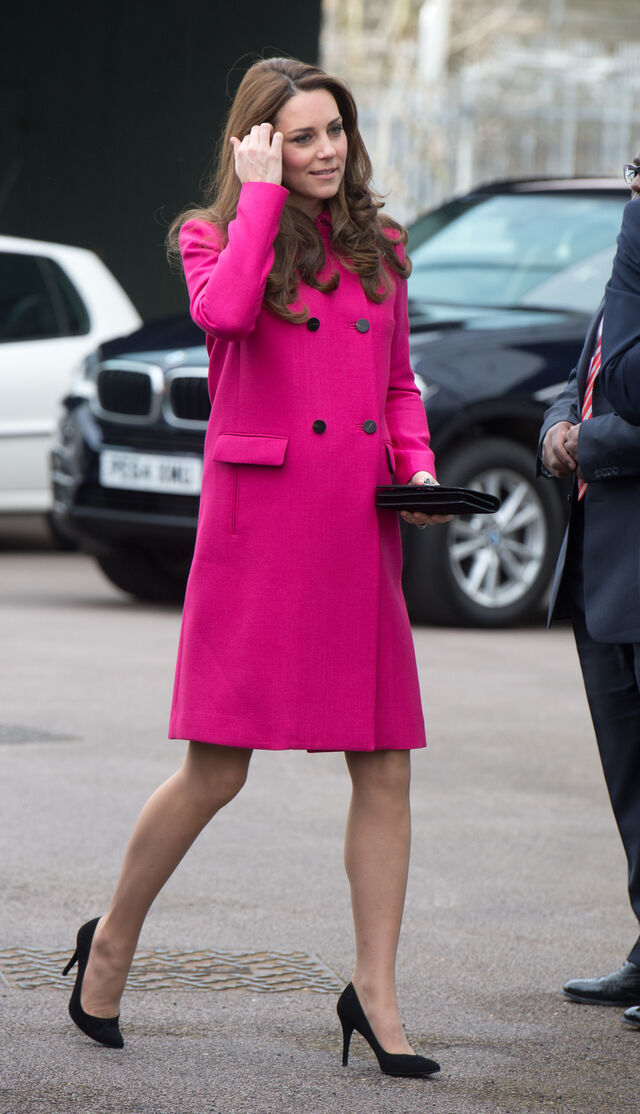 Kate Middleton em Londres em março de 2015.