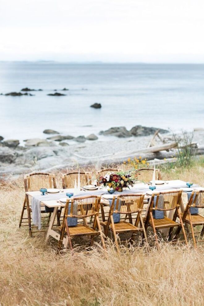 Jantar de casamento no exterior