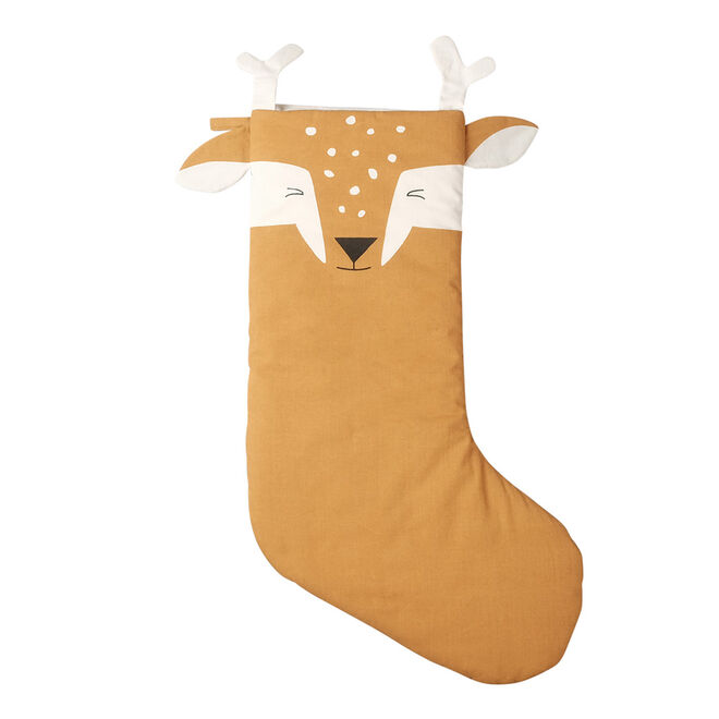 Meias de Natal para enfeite, €33,95, Little Adventurers Organic Store, em www.little-adventurers.com