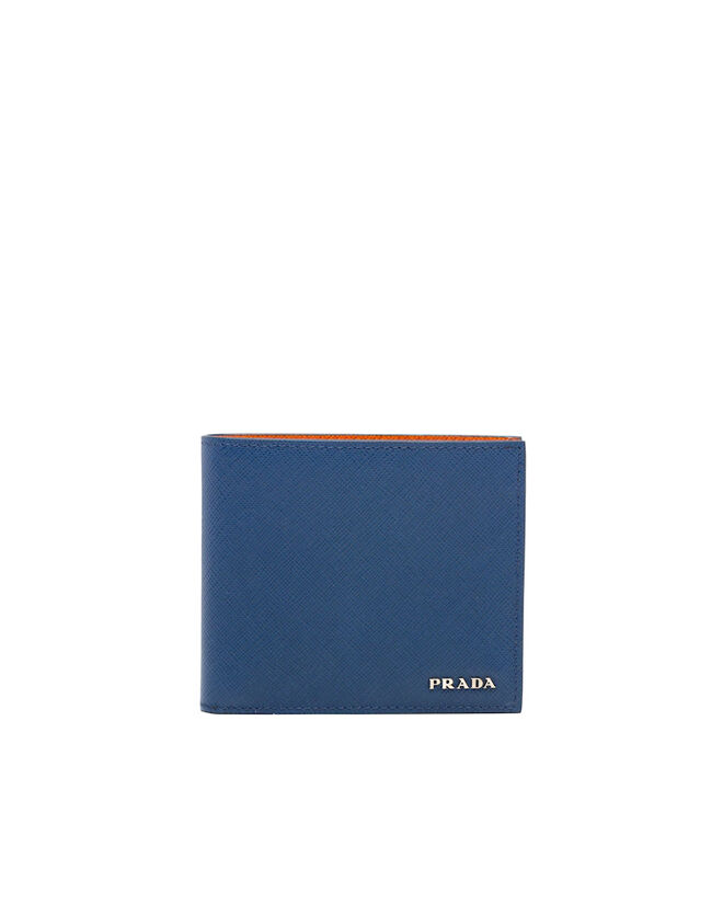 Carteira em pele Saffiano, €320, Prada