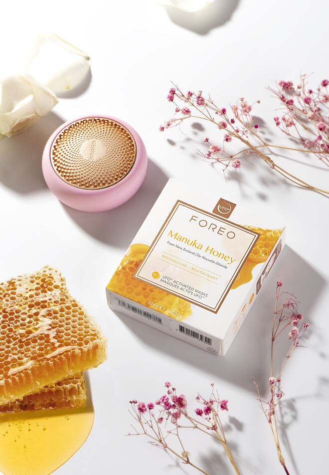 Máscara Manuka Honey, €19.99 (embalagem de 6 unidades), FOREO