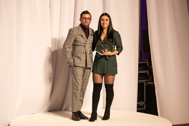 Lorenza Cicolini da Arsutoria School (Itália), vencedora em design de calçado