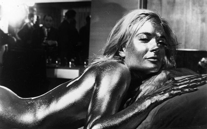 #8 Shirley Eaton como Jill Masterson em ‘007 - Contra Goldfinger’ (1964)