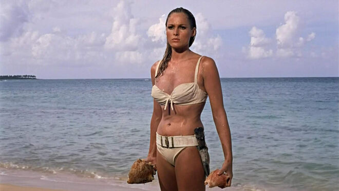 #1 Ursula Andress como Honey Ryder em ‘Agente Secreto 007’ (1962)