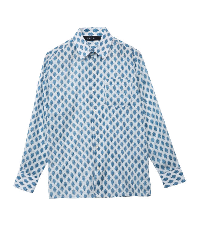Camisa em algodão, €86, C.R.T.D.