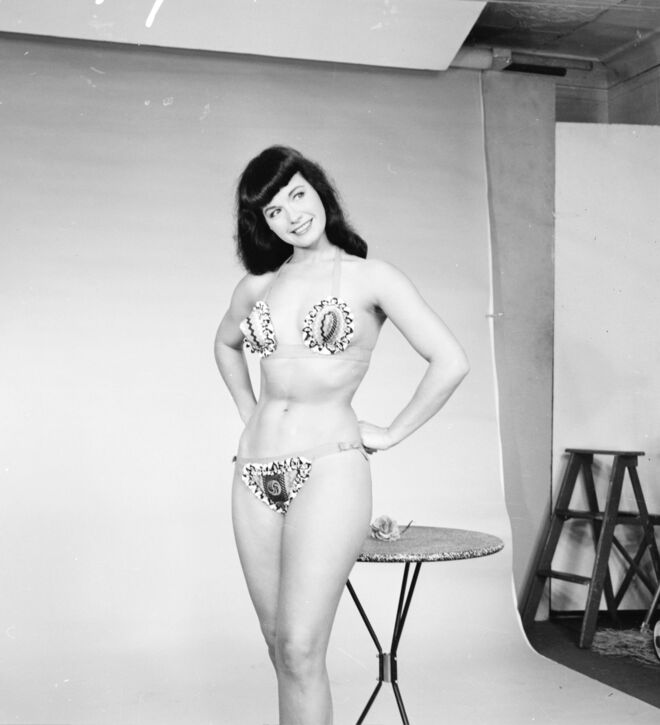 Bettie Page, 1955