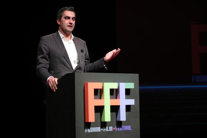 Sérgio Gonçalves em representação do vereador da Câmara Municipal de Guimarães, Ricardo Costa