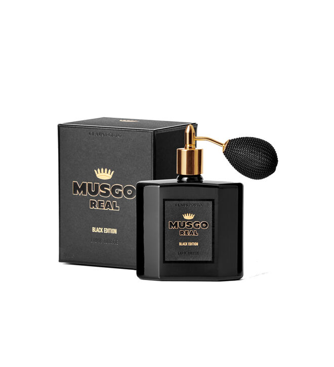 Musgo Real Black Edition, Eau de Toilette, 100 ml, €95, Claus Porto