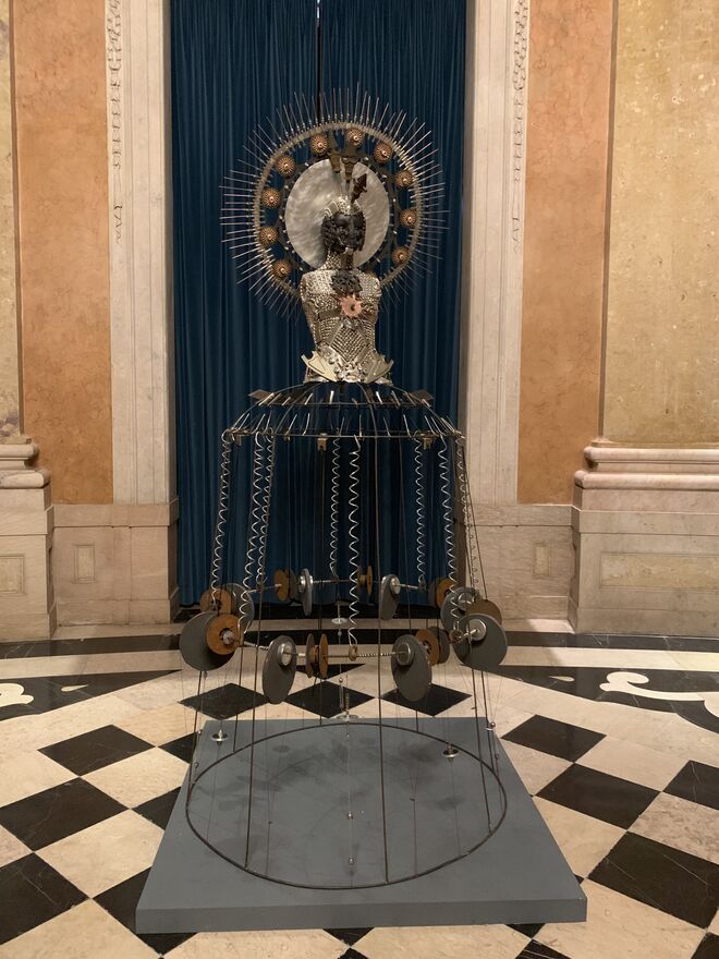 Exposição Apocalipse, de Valentim Quaresma no Palácio Nacional da Ajuda.