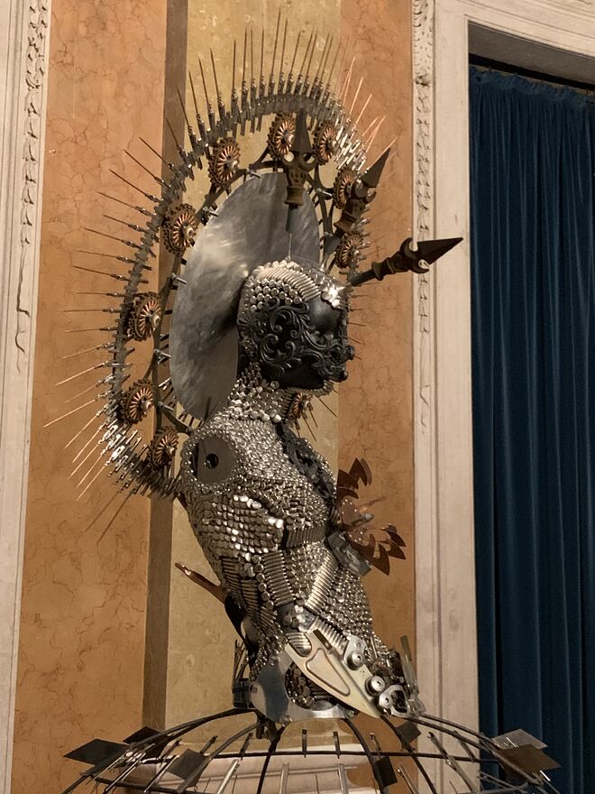 Exposição Apocalipse, de Valentim Quaresma no Palácio Nacional da Ajuda.