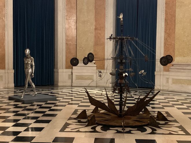 Exposição Apocalipse, de Valentim Quaresma no Palácio Nacional da Ajuda.