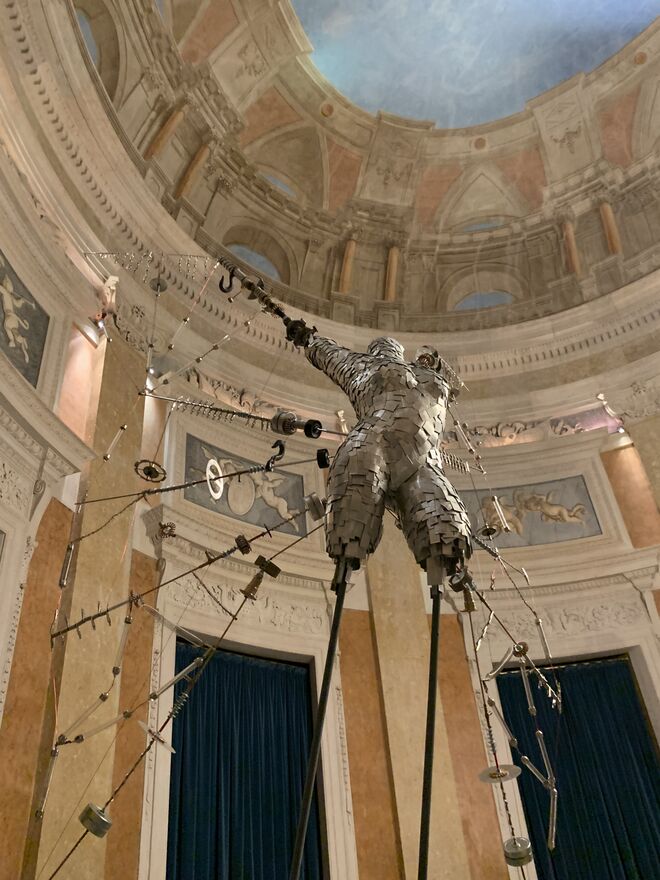 Exposição Apocalipse, de Valentim Quaresma no Palácio Nacional da Ajuda.