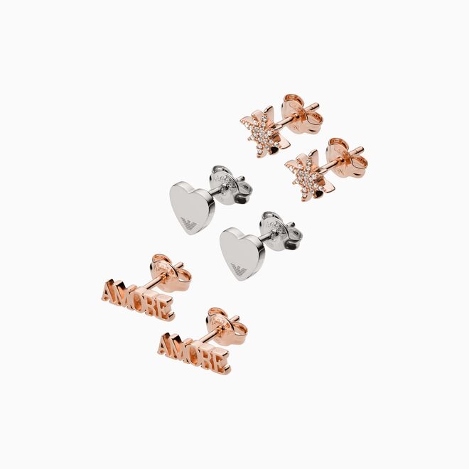 Brincos, €139, Emporio Armani