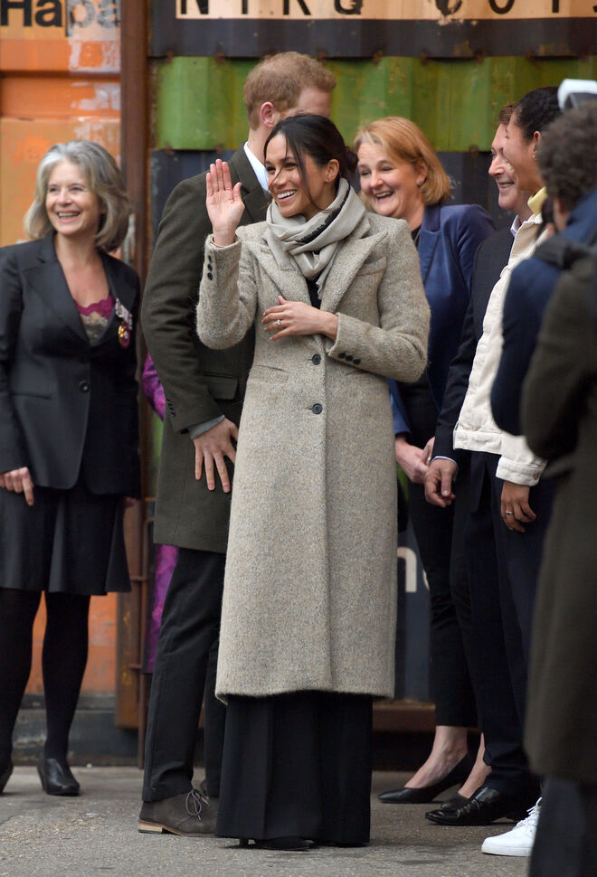 Meghan Markle em Londres em janeiro de 2018.