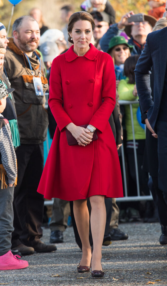Kate Middleton em visita oficial ao Canadá, em setembro de 2016.