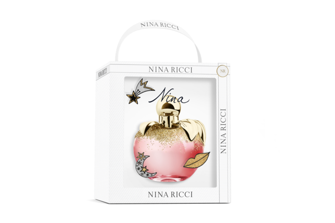Nina, eau de toilette, 50 ml, edição de Natal, €68,78, Nina Ricci