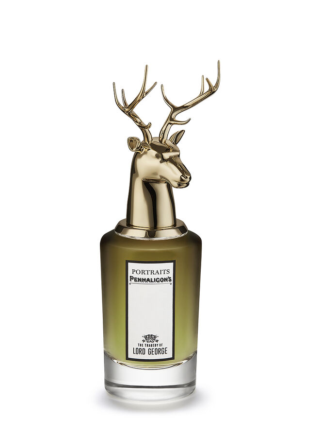 Lord George, eau de parfum, 75 ml, €243,20, Penhaligon's, em exclusivo no El Corte Inglés Lisboa