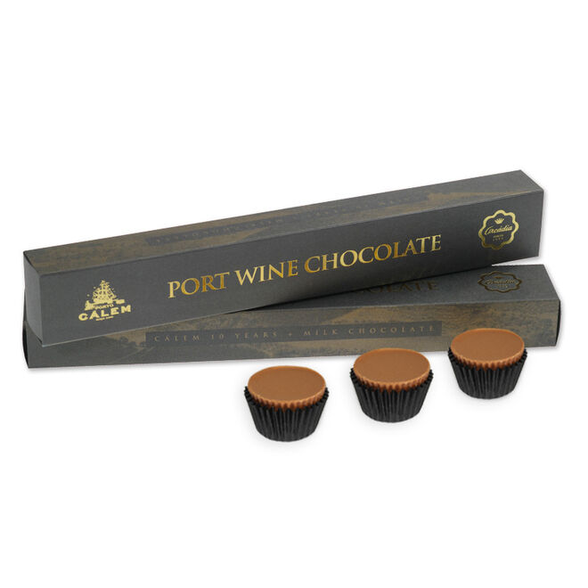 Caixa de bombons com vinho do Porto, 100 g, €9, Arcádia